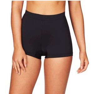 Sea level black women’s swim shorts